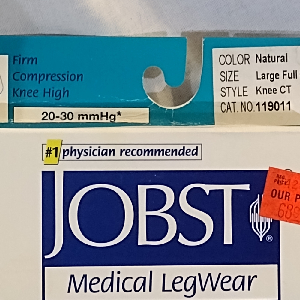 JOBST Medical LegWear UltraSheer Stockings - Beige - Picture 4 of 10